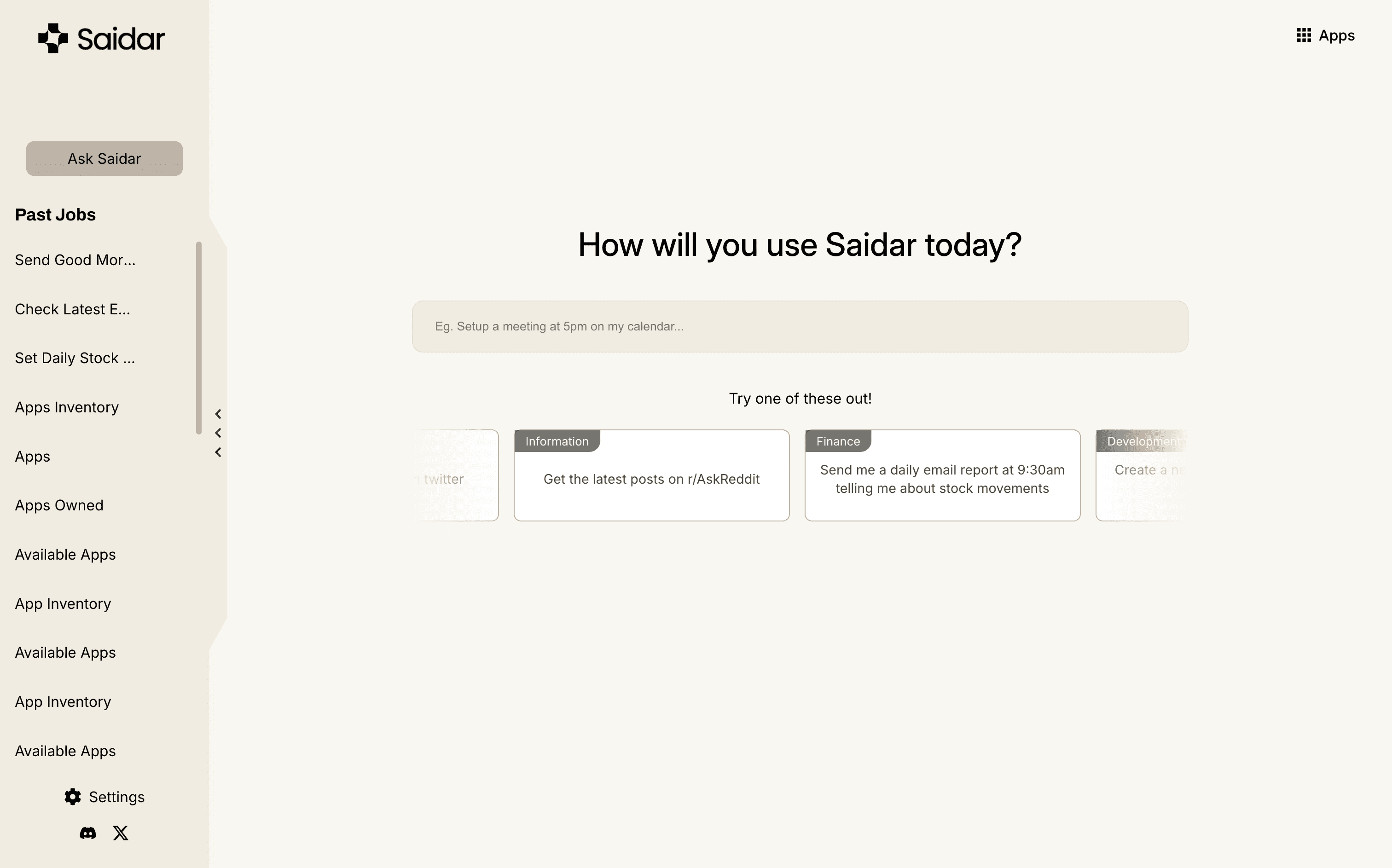 Saidar logo