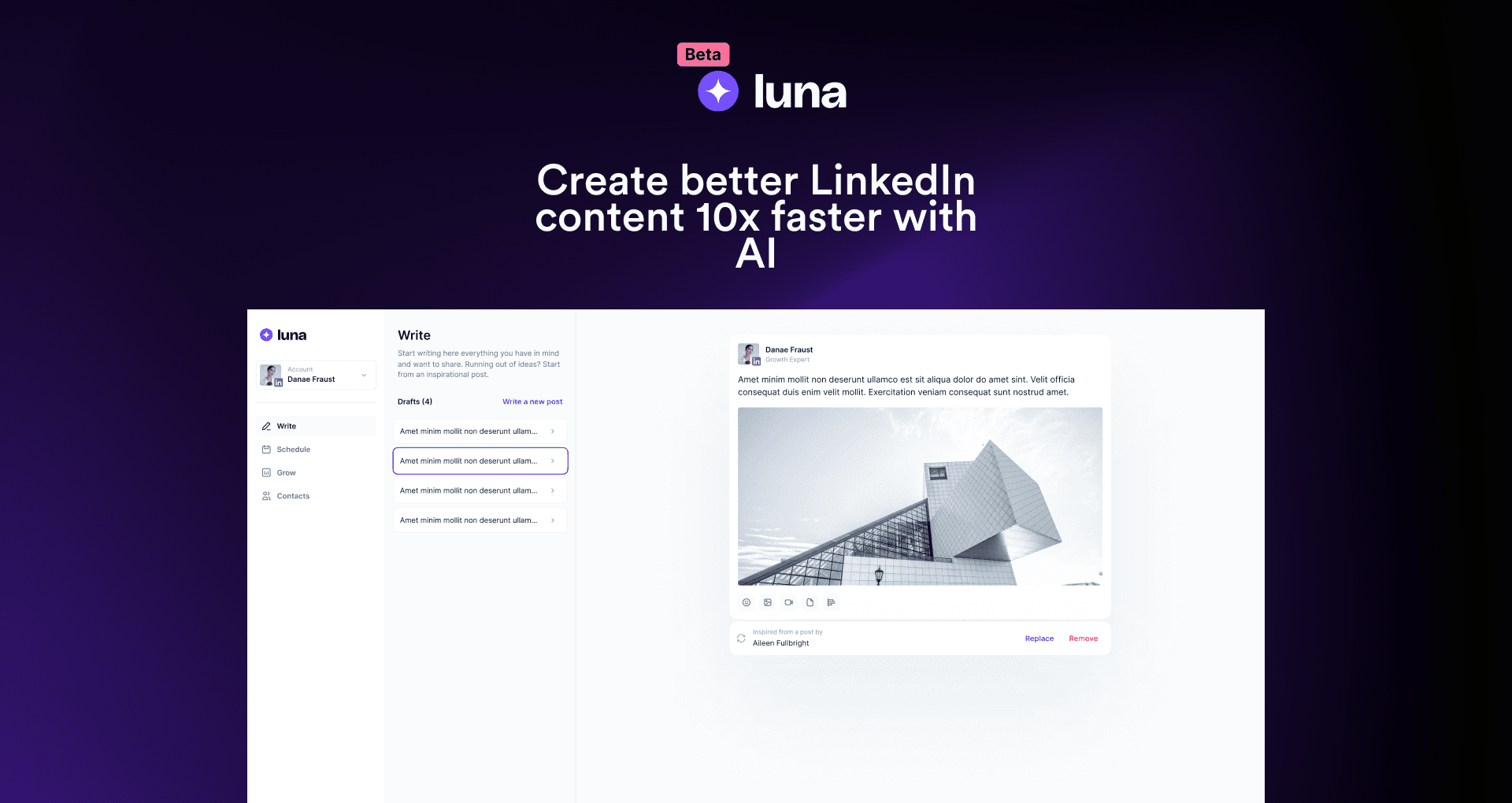 Luna AI logo