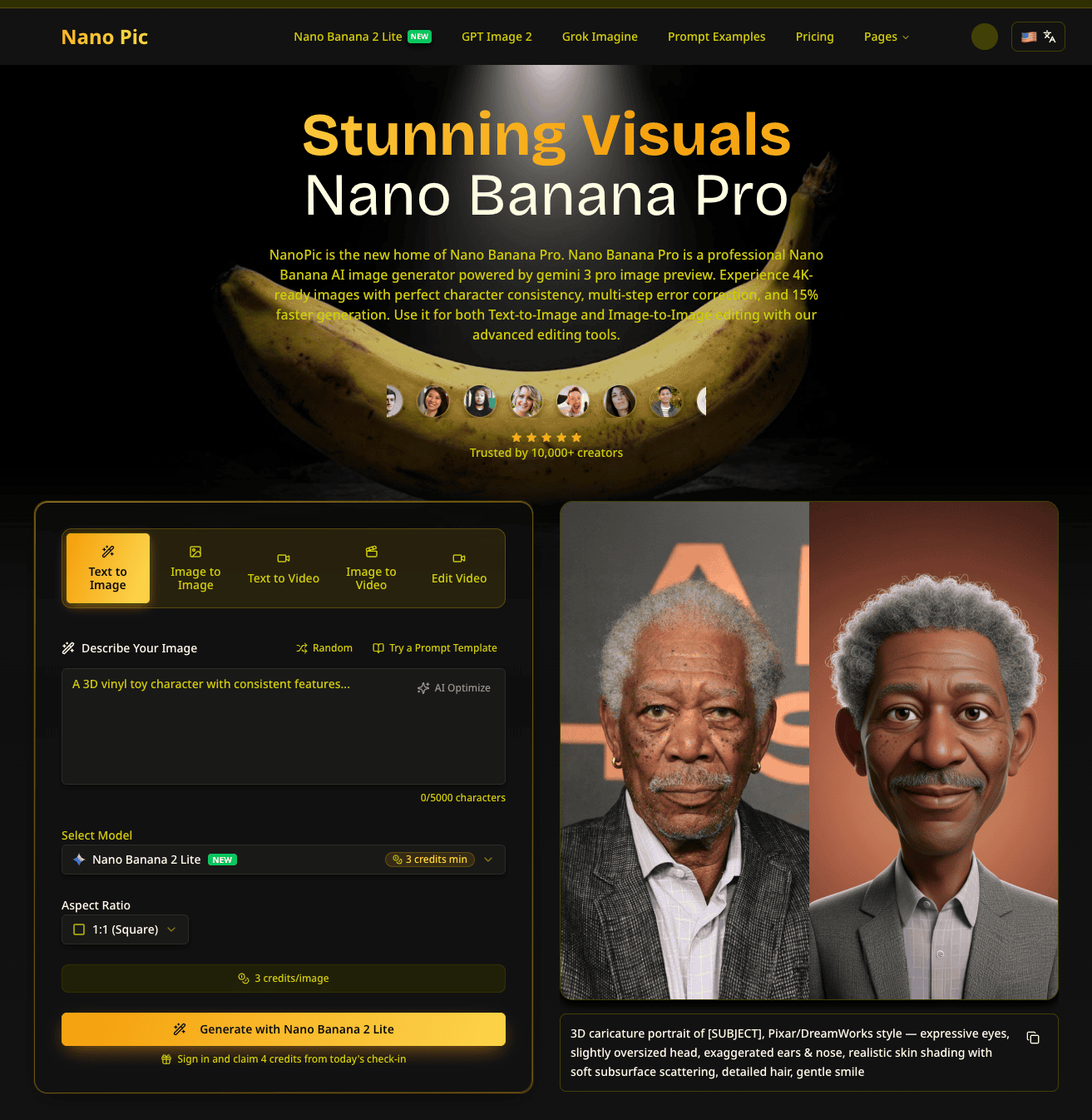 NanoPic – Nano Banana AI Image Generator logo