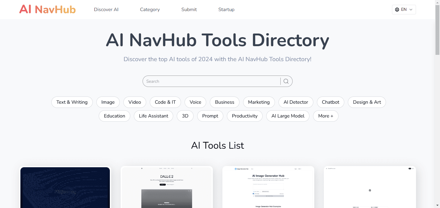 AI NavHub Tools Directory logo