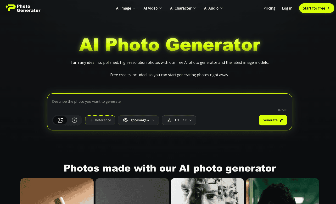 Photogenerator logo