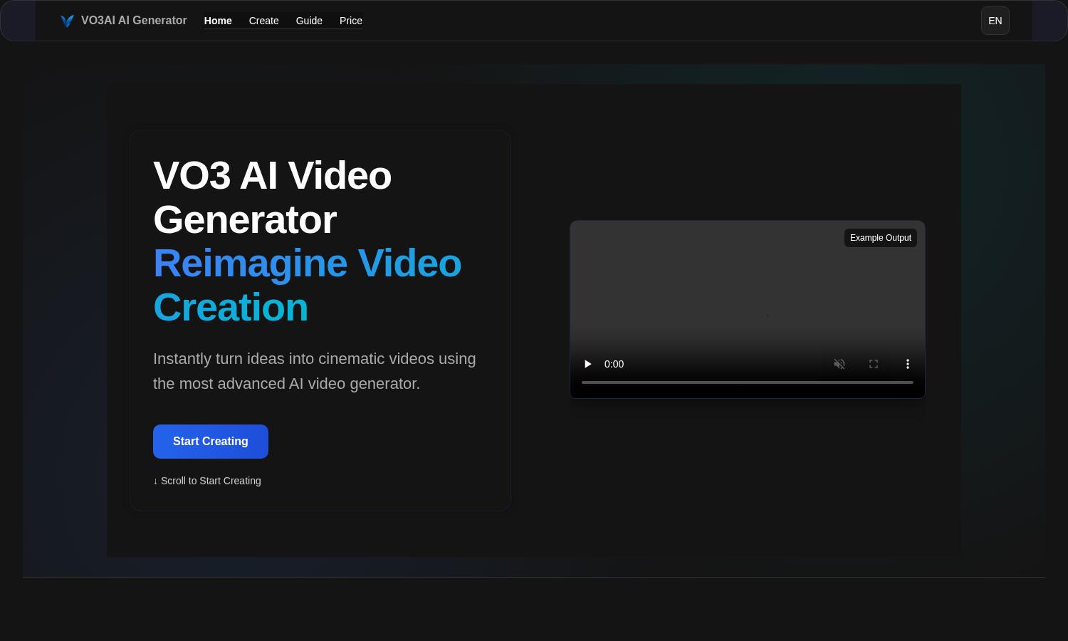 VO3 AI logo