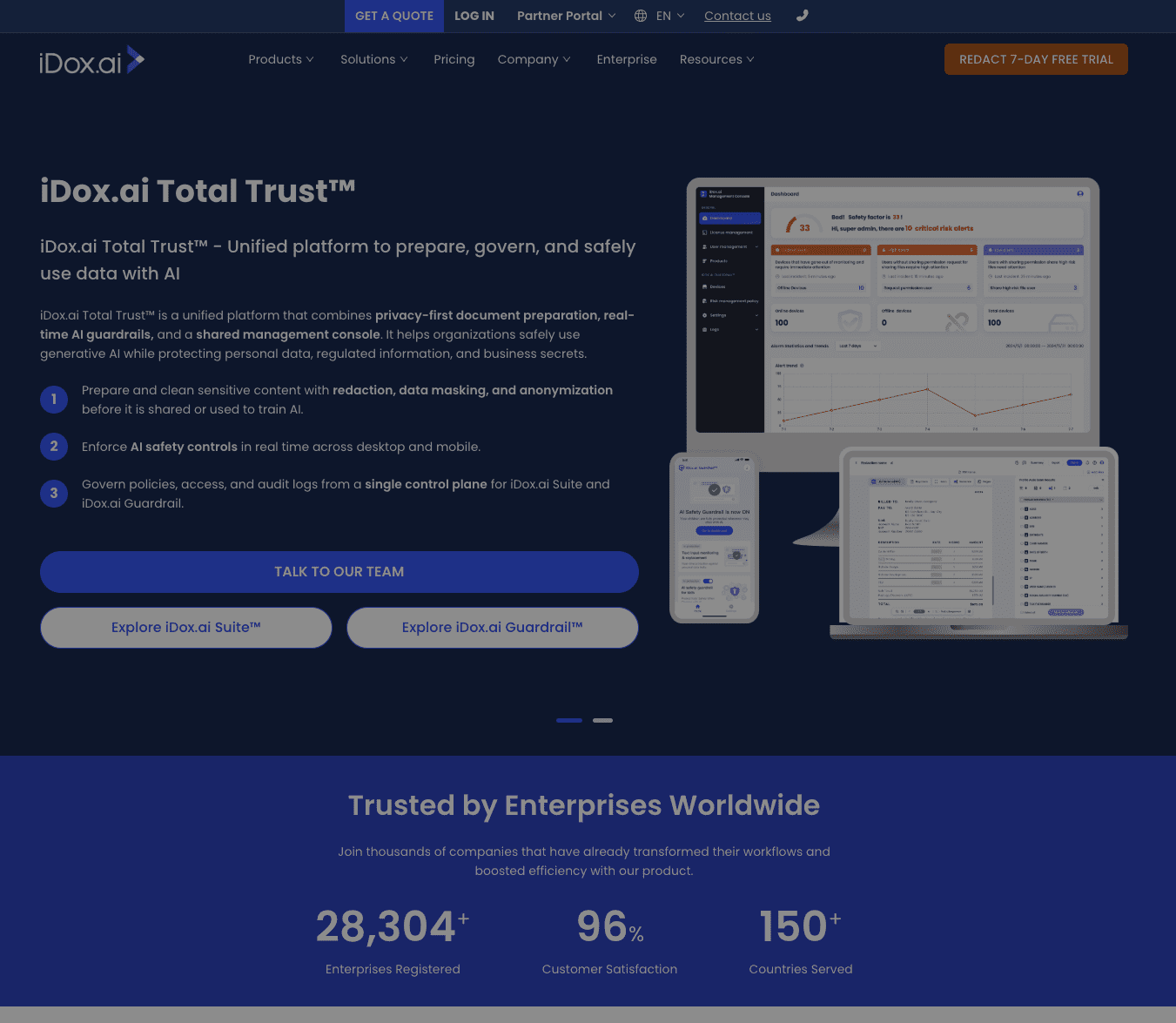 iDox.ai Guardrail logo