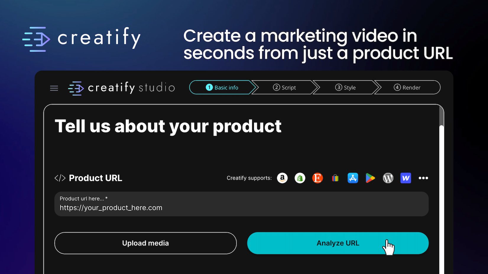 Creatify AI logo