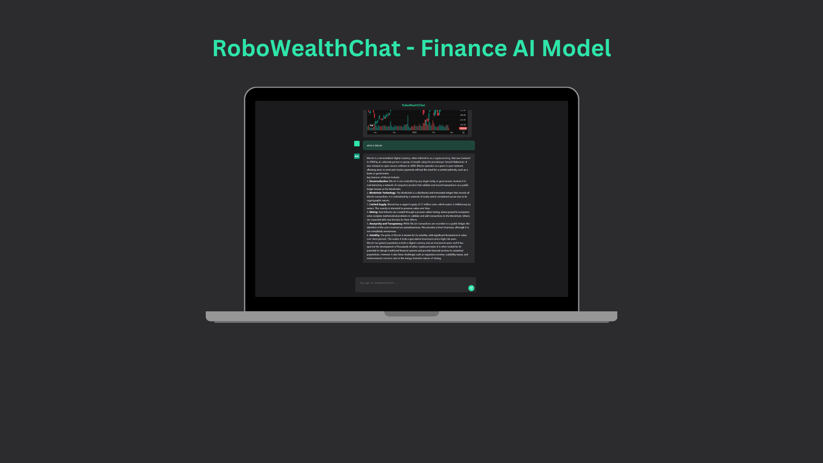 RoboWealthChat screenshot